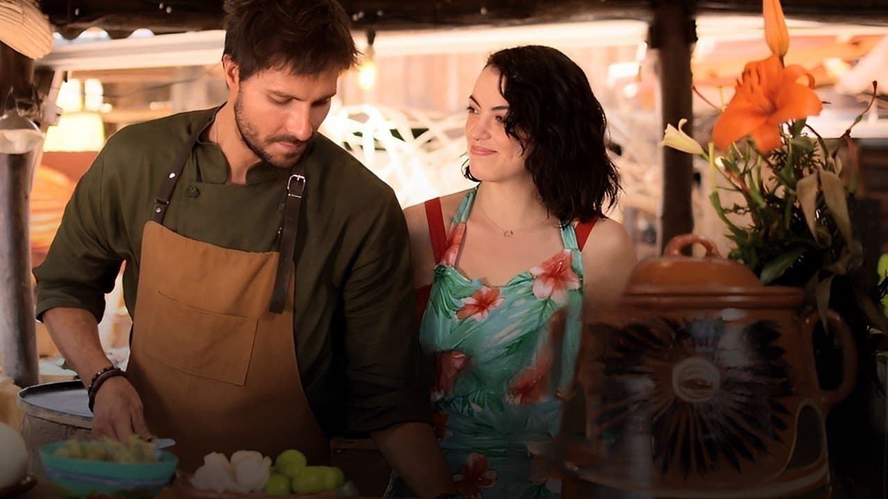 Coup de foudre, mystère et sable fin backdrop