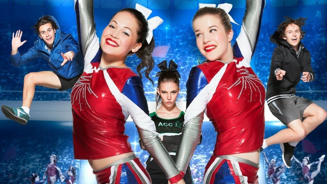 Des pom-pom girls en or backdrop