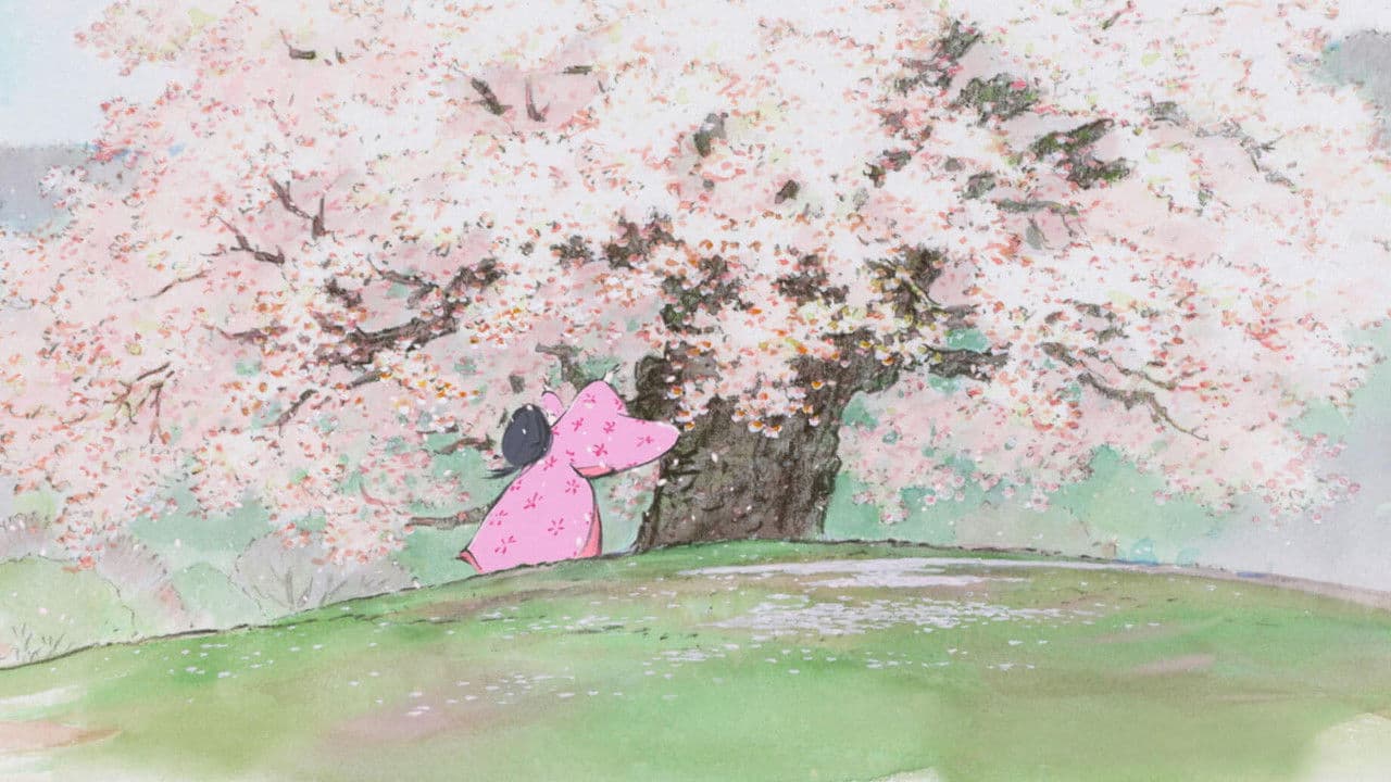 Le Conte de la princesse Kaguya backdrop