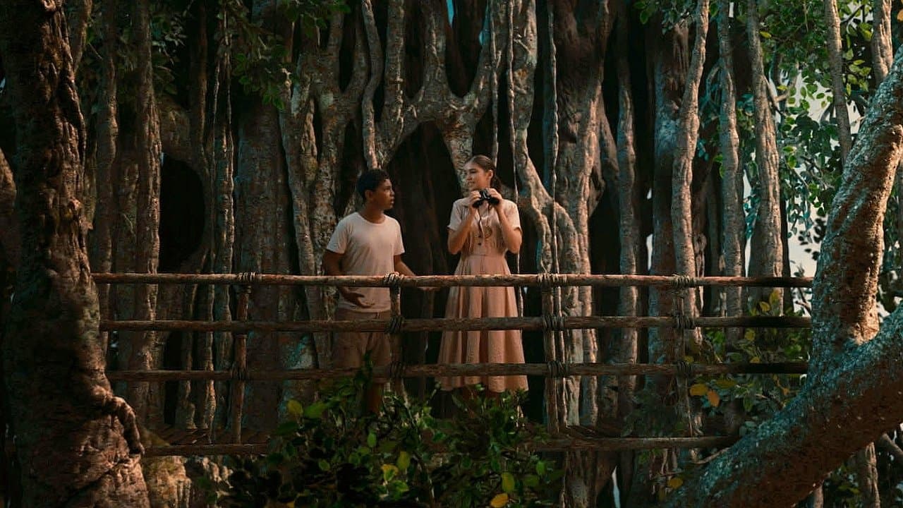 Le Secret de Dinosaur Island backdrop