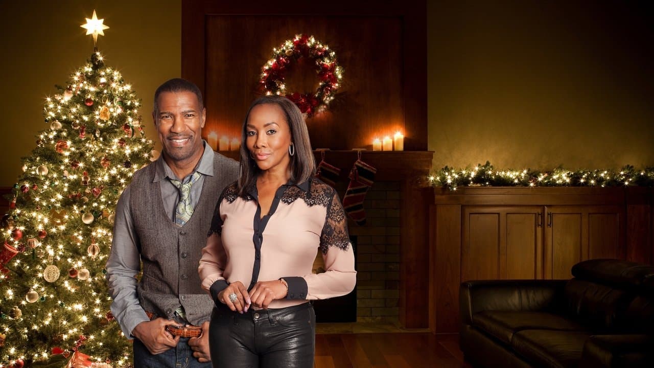 Un mari en cadeau de Noël backdrop