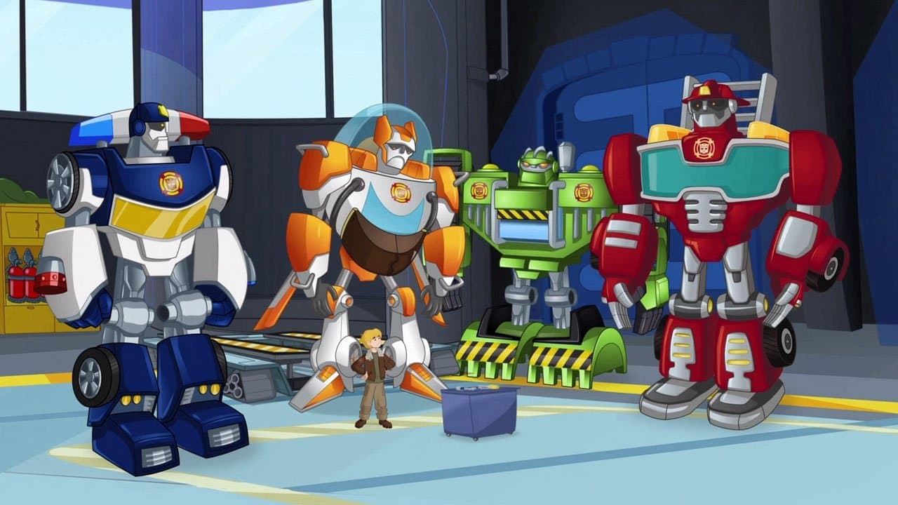 Transformers Rescue Bots : Mission protection backdrop