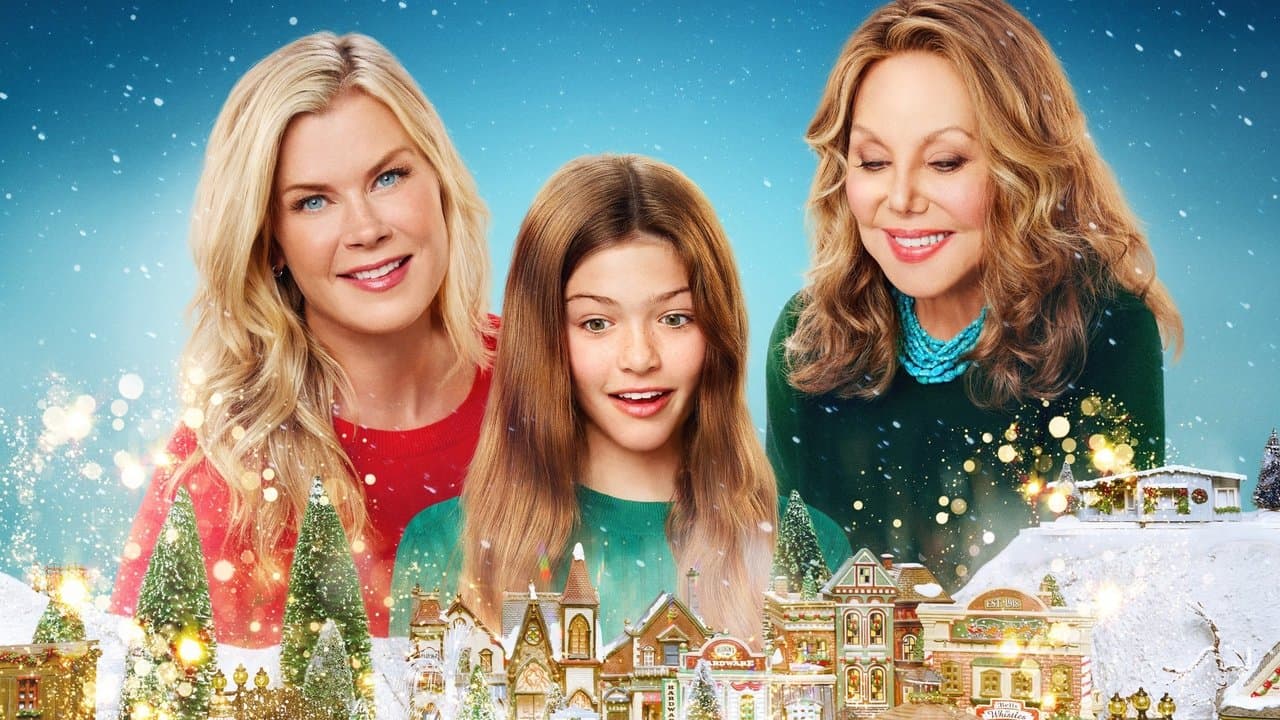 Coup de foudre au village de Noël backdrop