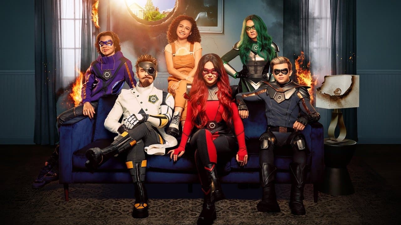 Les Super-Vilains de Valley View backdrop