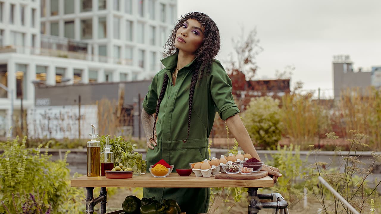 Par-delà le bien et la food backdrop