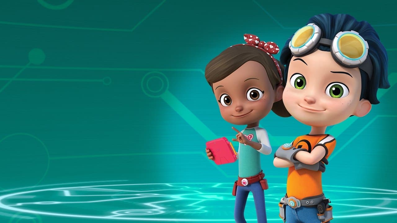 Rusty Rivets : Inventeur en herbe backdrop