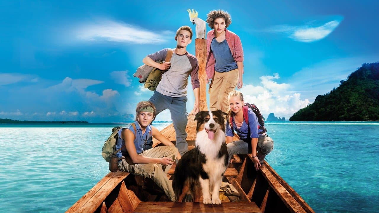 Le club des cinq - L'île aux pirates backdrop