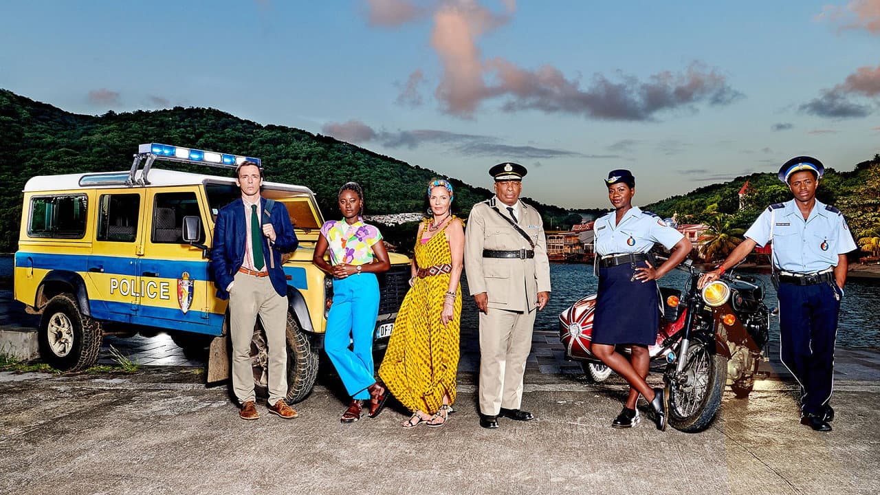 Meurtres au paradis backdrop