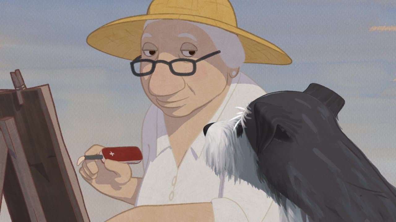 Louise en hiver backdrop