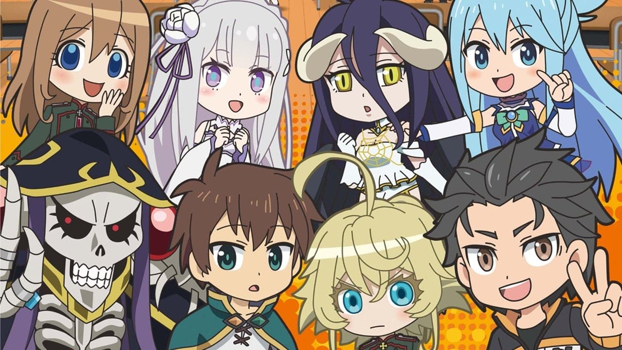 ISEKAI QUARTET backdrop