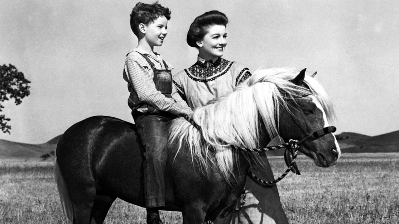 Le Poney rouge backdrop