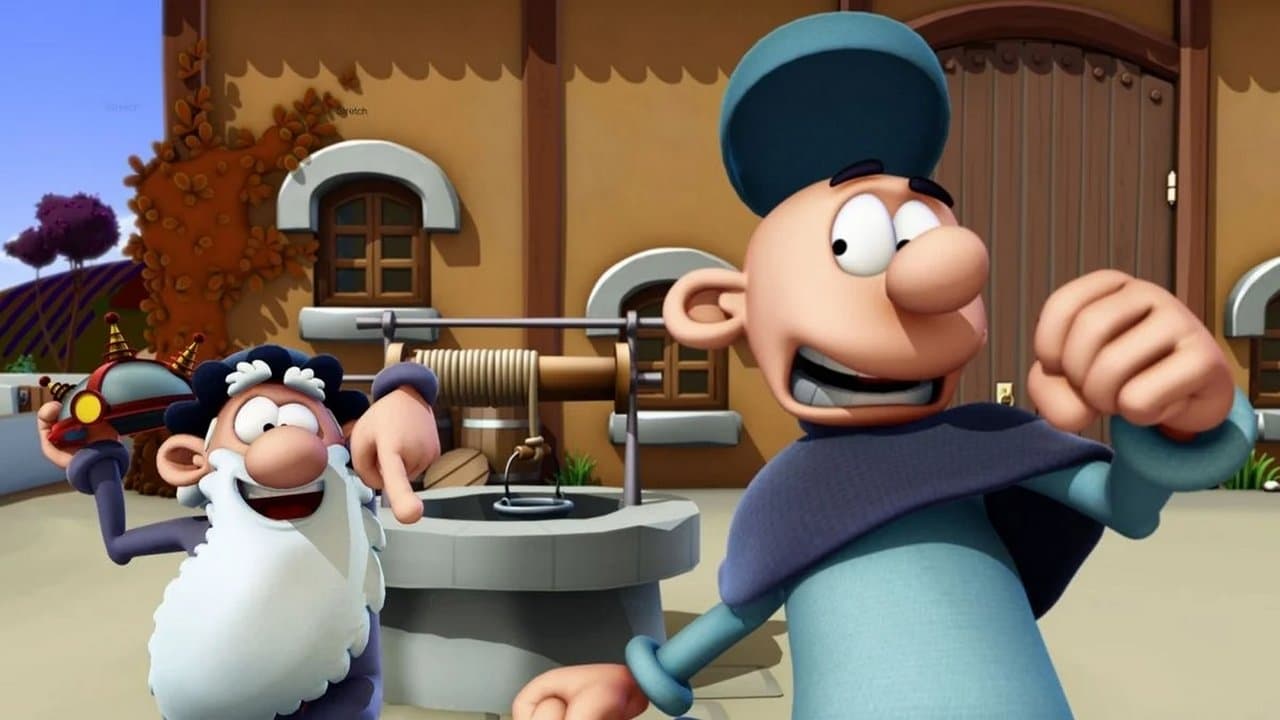 Léonard est un génie backdrop