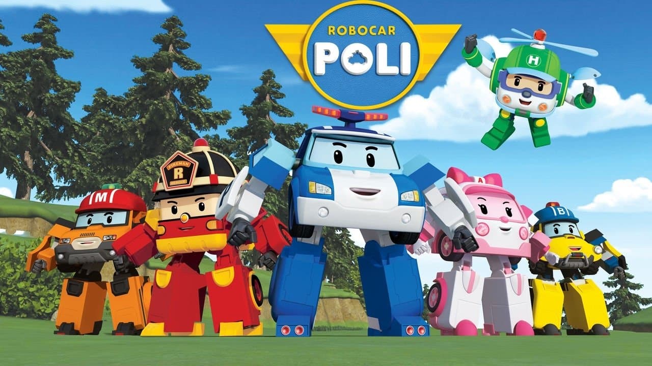 Robocar Poli backdrop