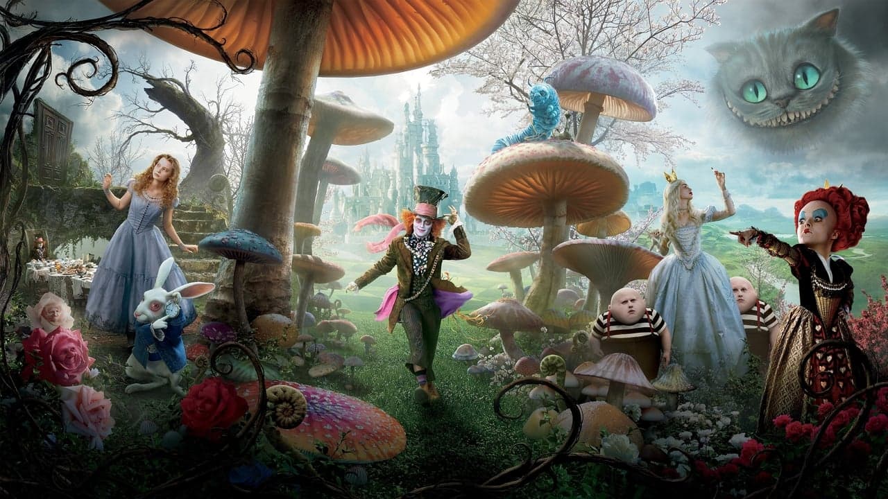 Alice au Pays des Merveilles backdrop