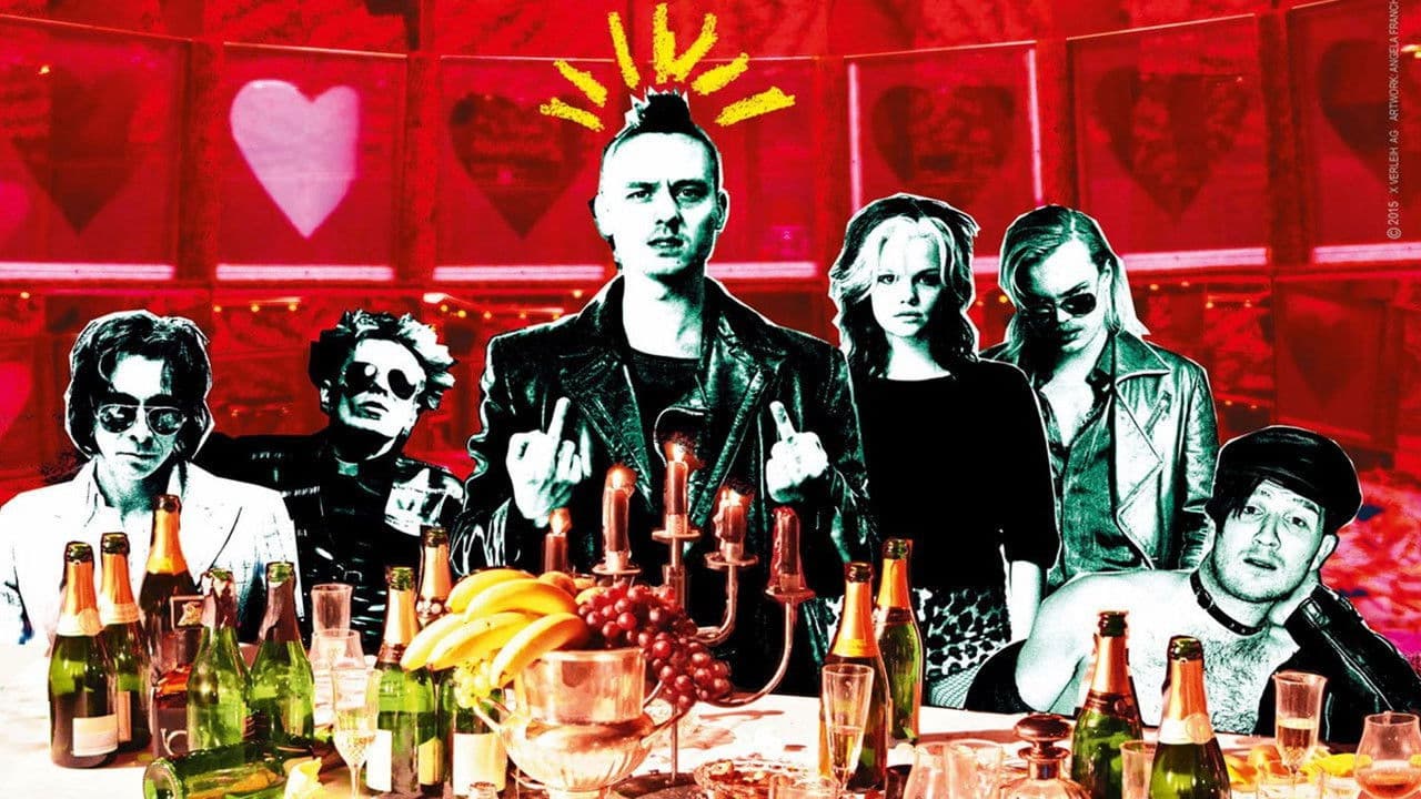 À mort les hippies !! Vive le punk ! backdrop