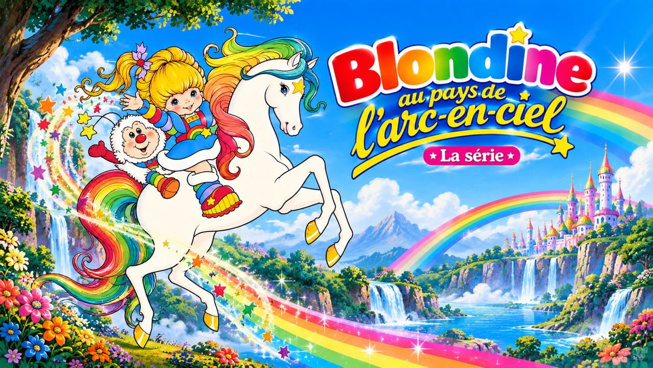 Blondine au pays de l'Arc-en-ciel - La série backdrop