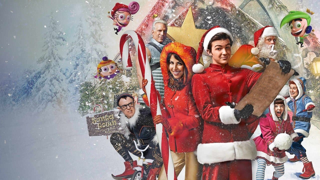 Mes parrains fêtent Noël backdrop