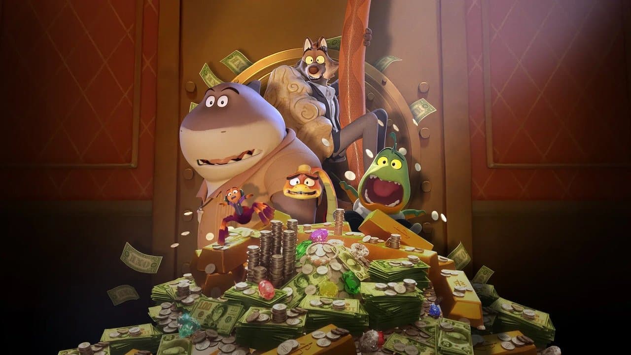 Les Bad Guys cassent la baraque backdrop