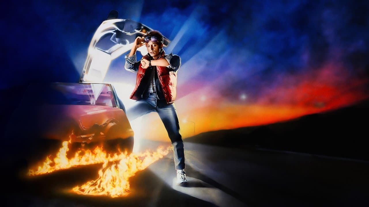 Retour vers le futur backdrop