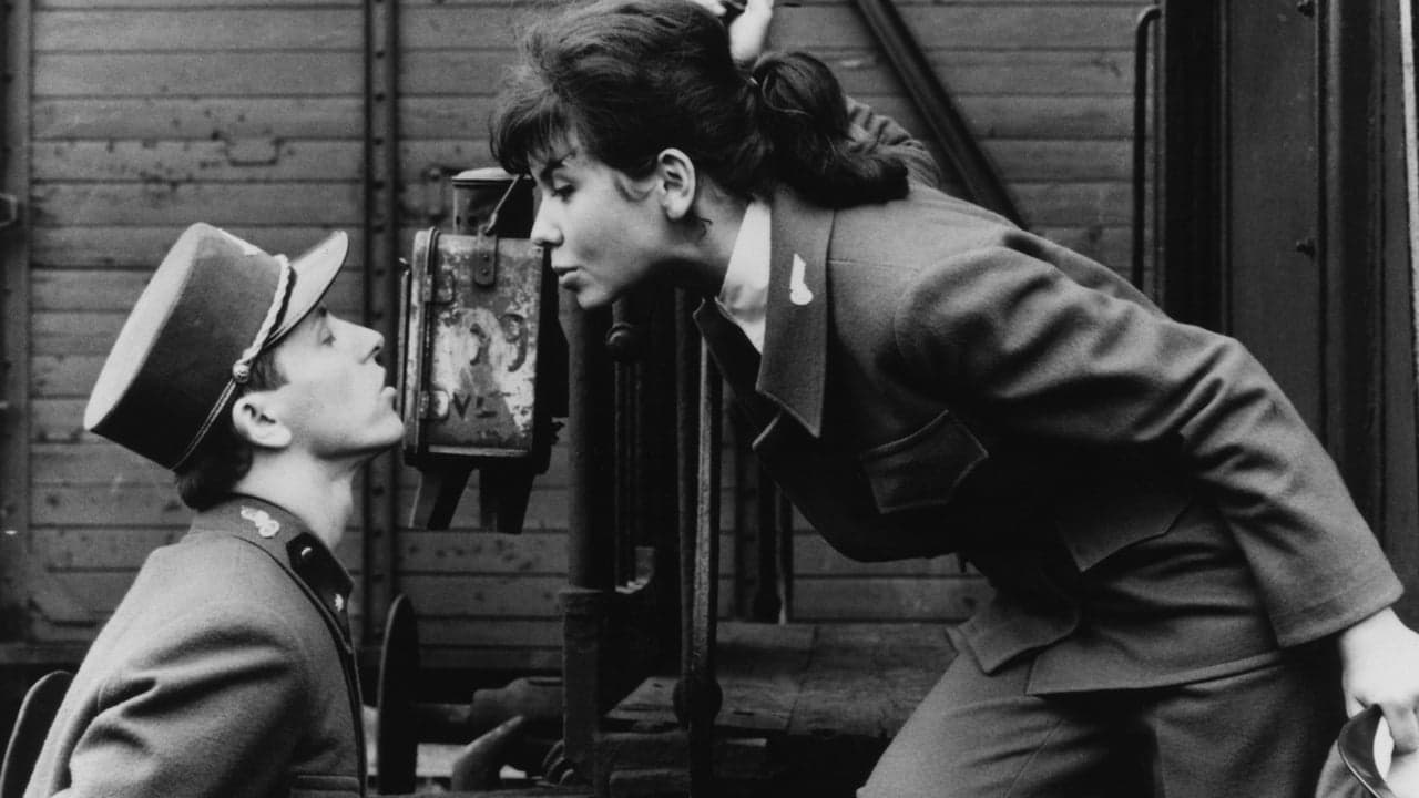 Trains étroitement surveillés backdrop