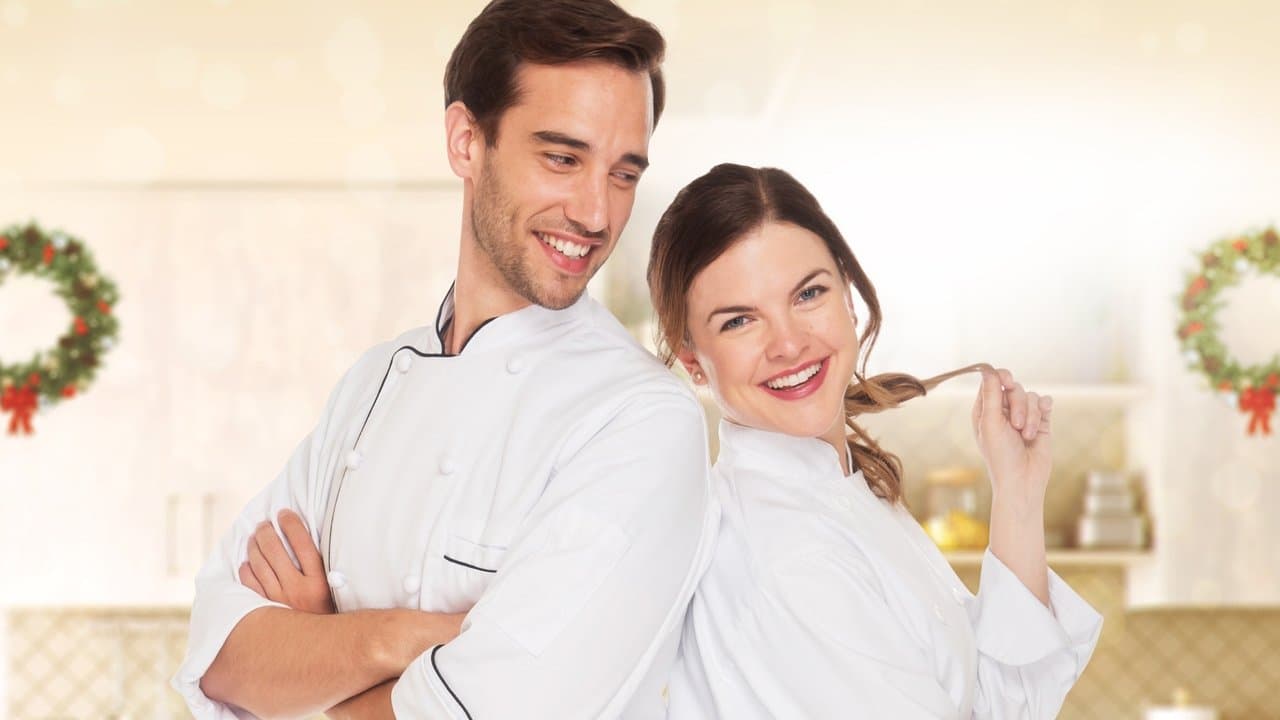 Noël, cuisine et romance backdrop