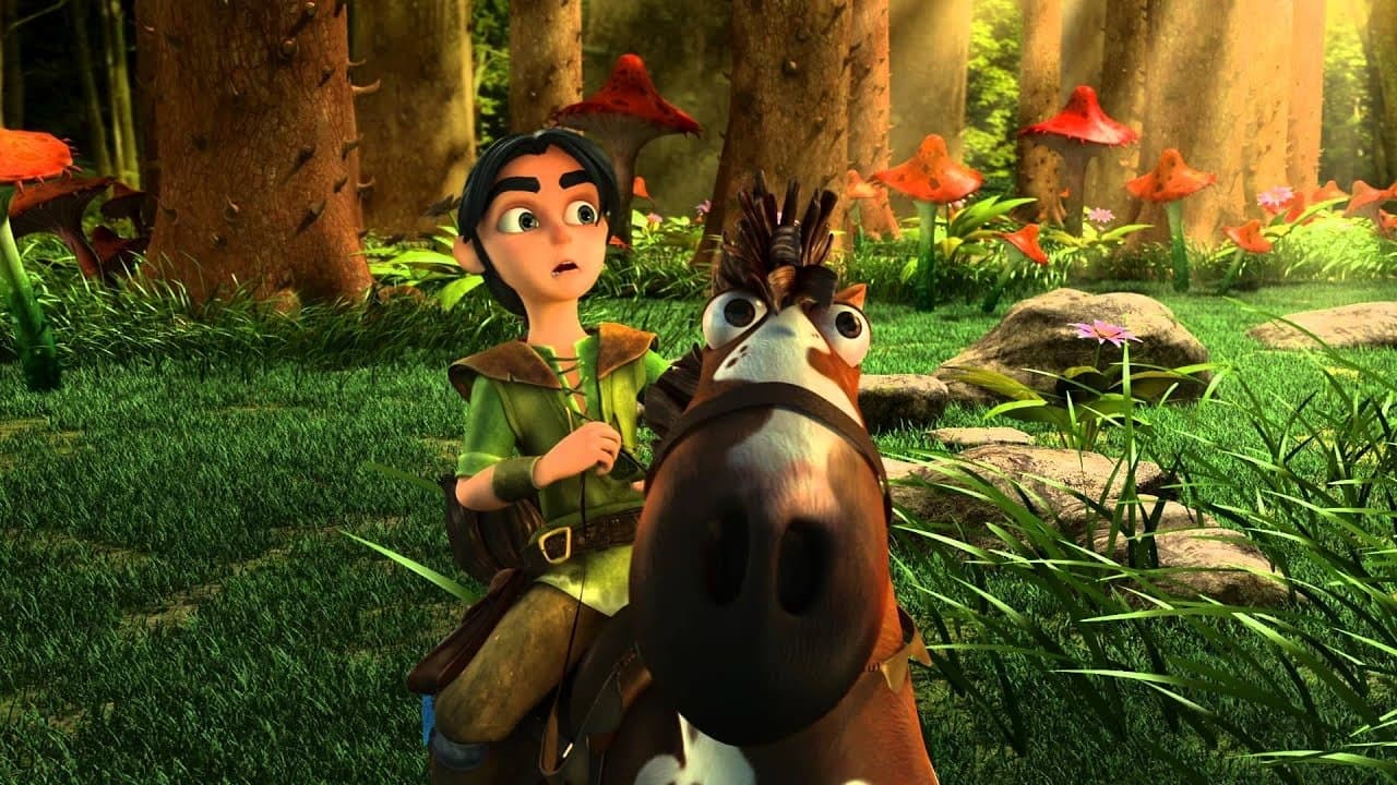 Tom Little et le miroir magique backdrop