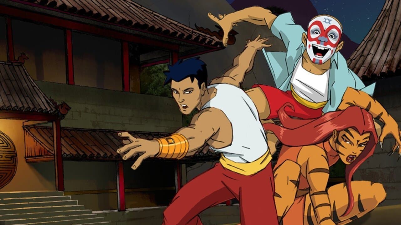 La légende du dragon backdrop