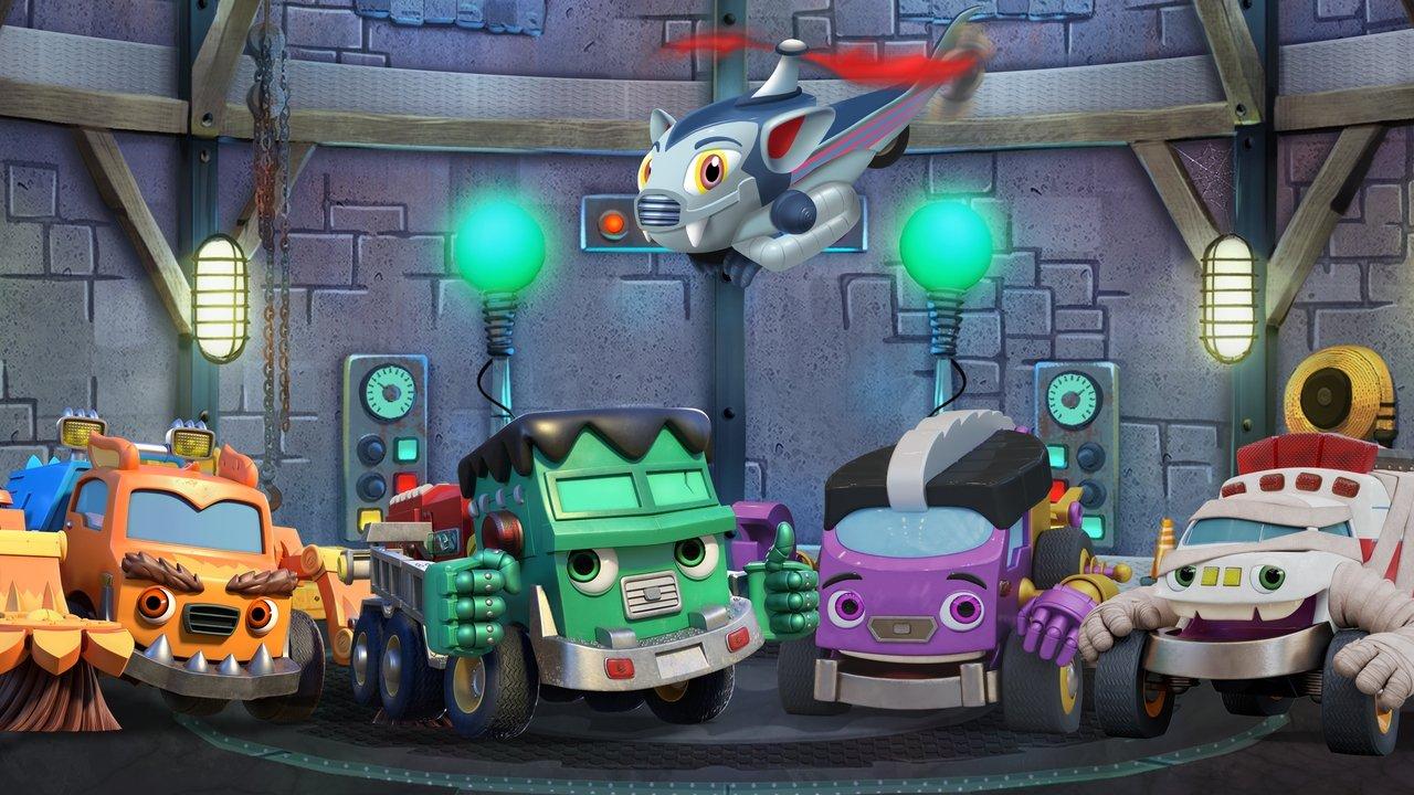 Méga MonsterWheelies backdrop