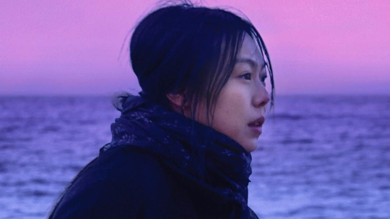 Seule sur la plage la nuit backdrop