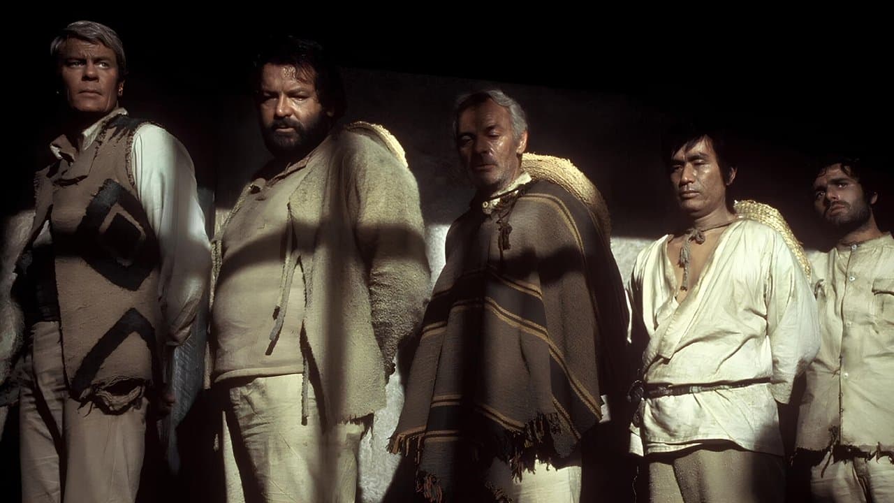 5 hommes armés backdrop