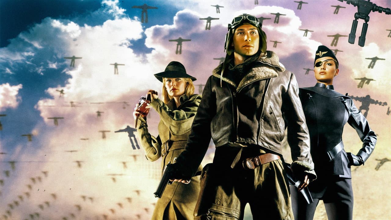 Capitaine Sky et le monde de demain backdrop