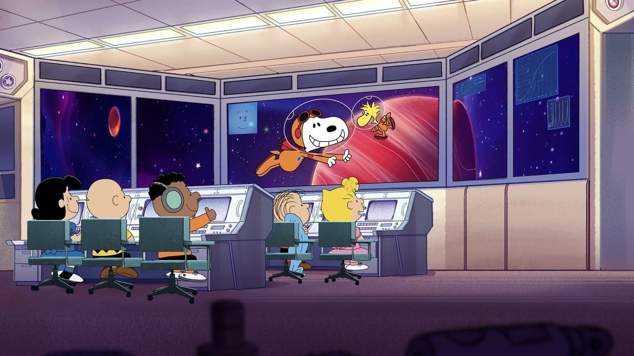 Snoopy dans l’espace : À la recherche de la vie backdrop