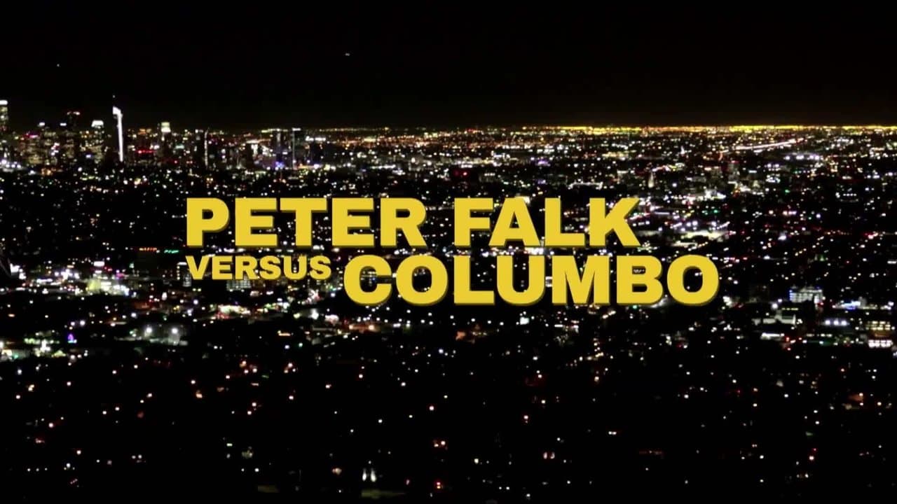 Peter Falk versus Columbo backdrop