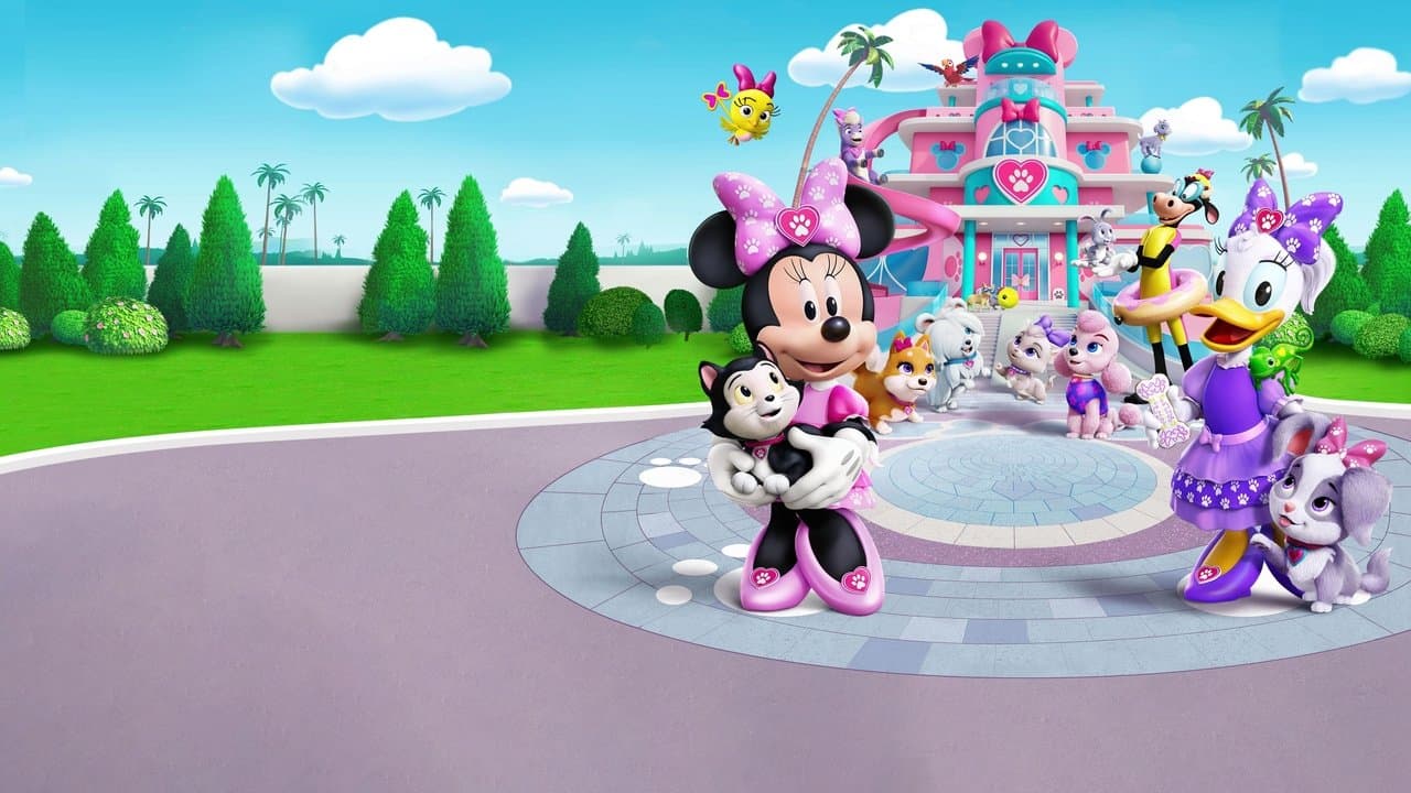 Les petits animaux de Minnie backdrop