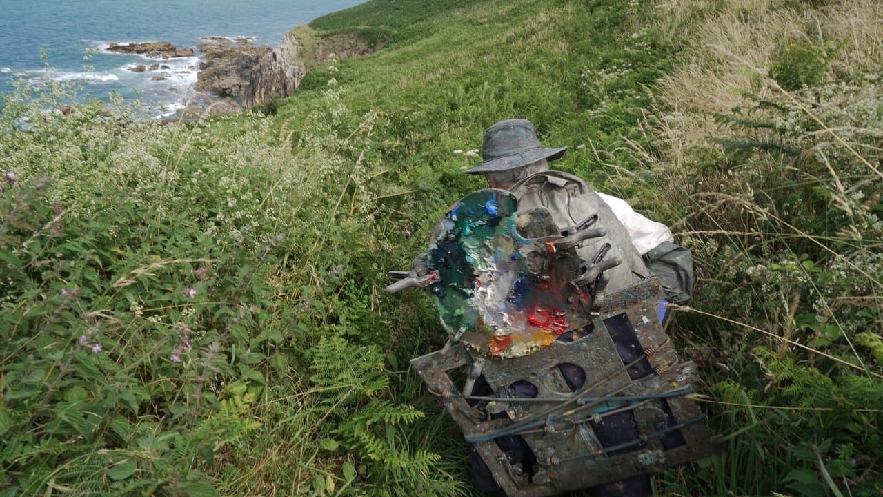 Ricardo et la peinture backdrop