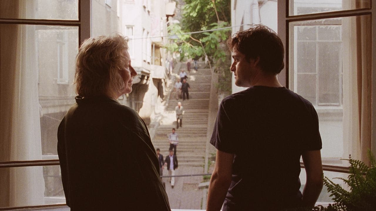 De l'autre côté backdrop