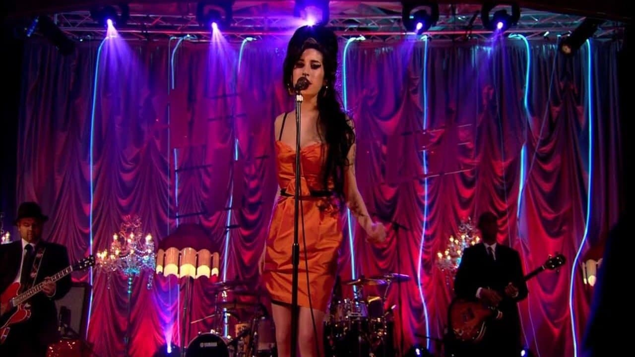 Amy Winehouse - Live at Porchester Hall backdrop