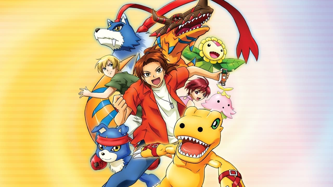 Digimon Savers backdrop