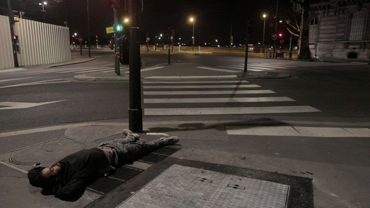 Confinés dehors backdrop