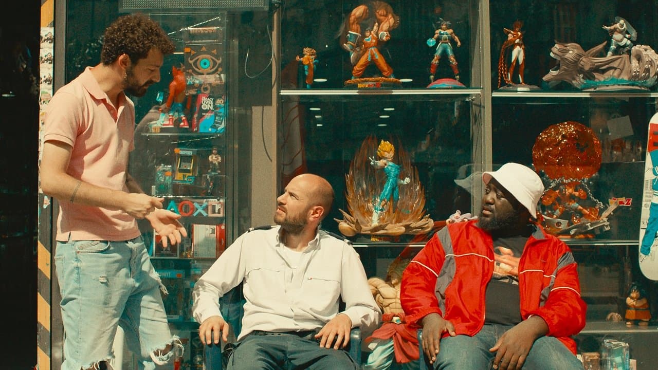 Les méchants backdrop