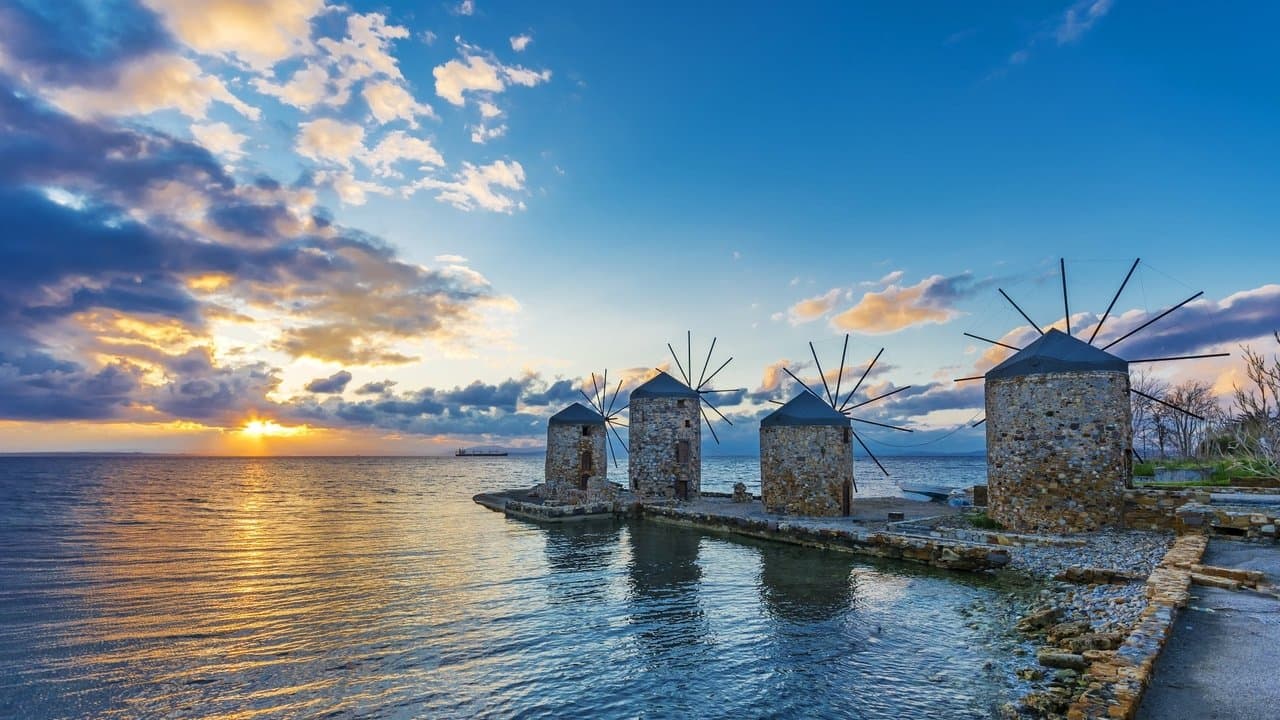 My Greek Odyssey backdrop