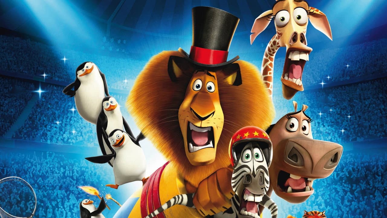 Madagascar 3 : Bons baisers d'Europe backdrop