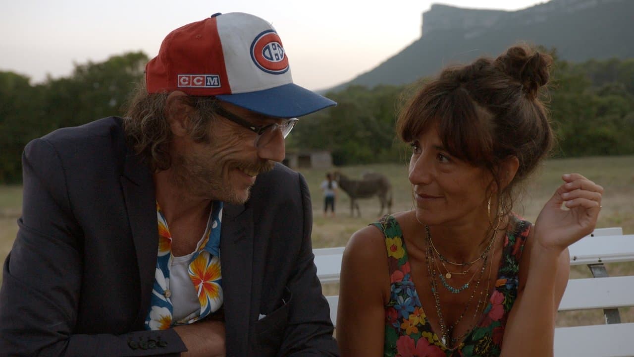 L'Amour flou backdrop