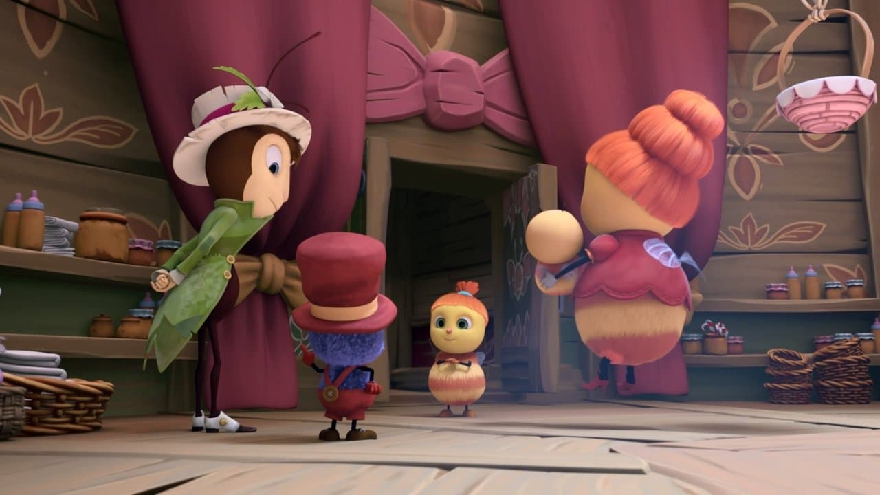 Apollon le grillon et les drôles de petites bêtes backdrop