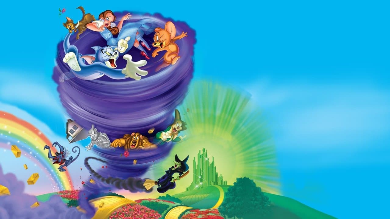 Tom et Jerry - Le magicien d'Oz backdrop