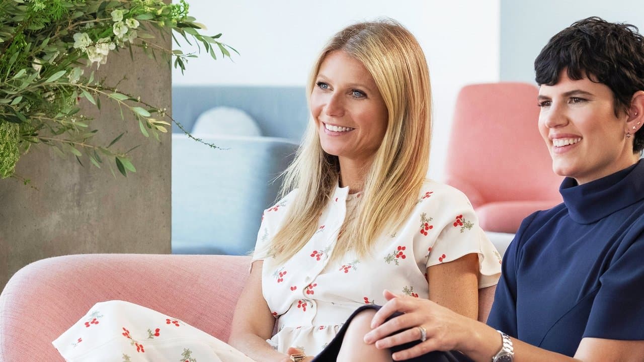 the goop lab with Gwyneth Paltrow backdrop