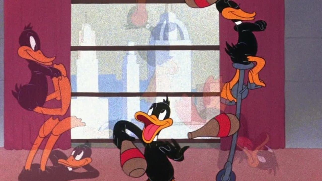 Daffy imprésario backdrop