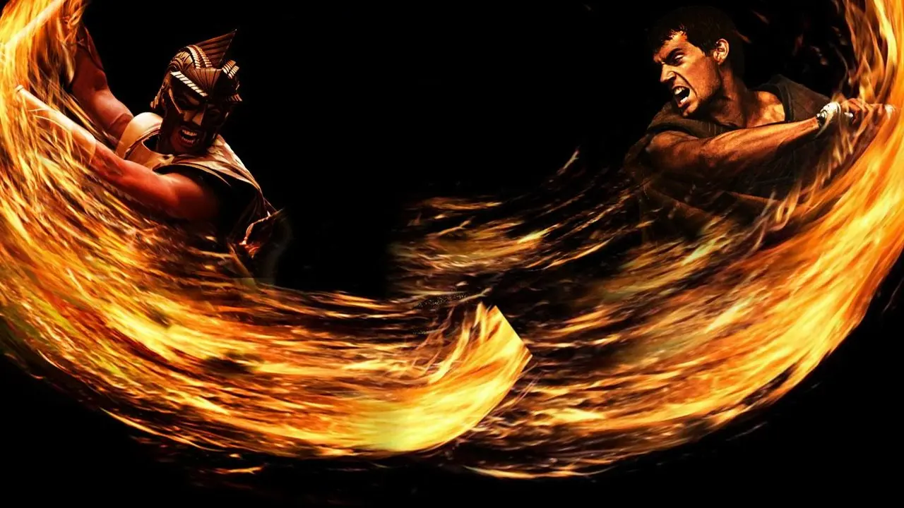 Les Immortels backdrop