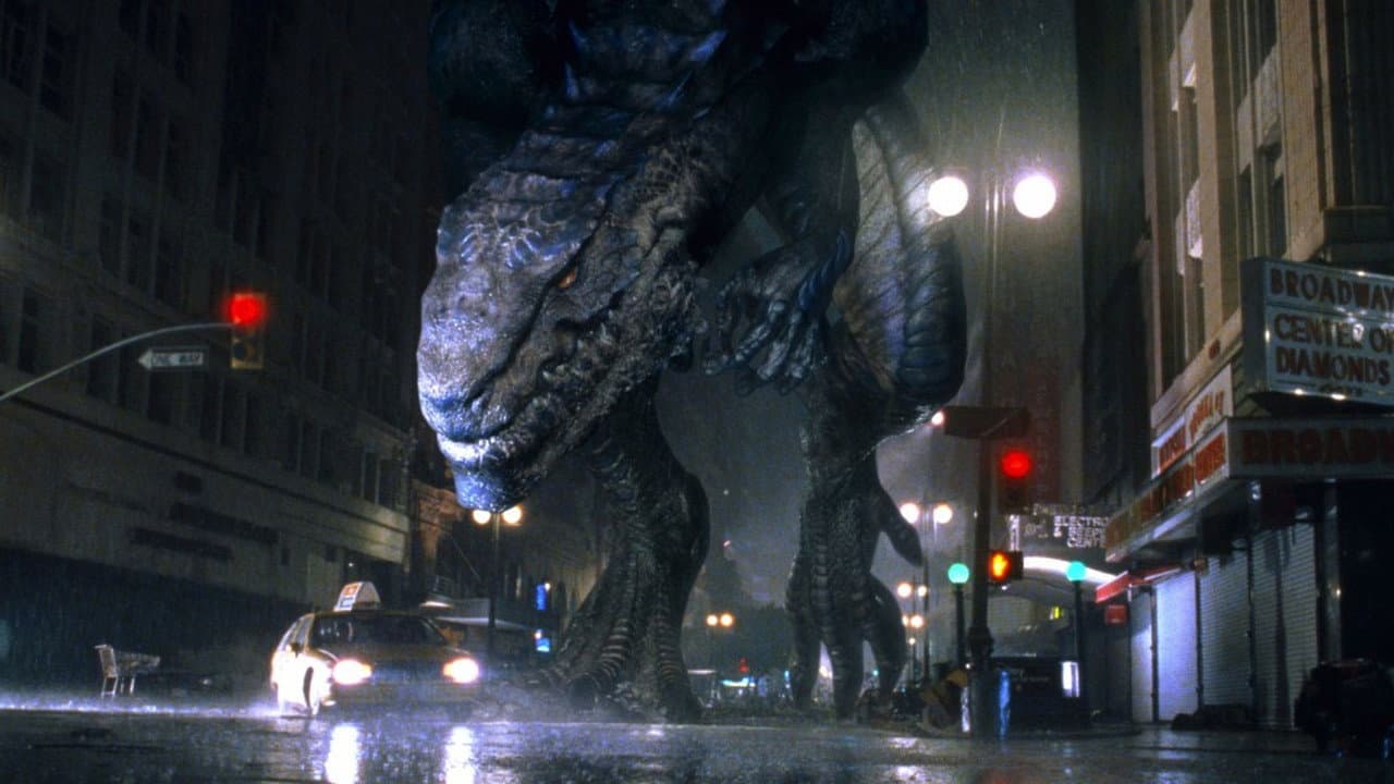 Godzilla backdrop