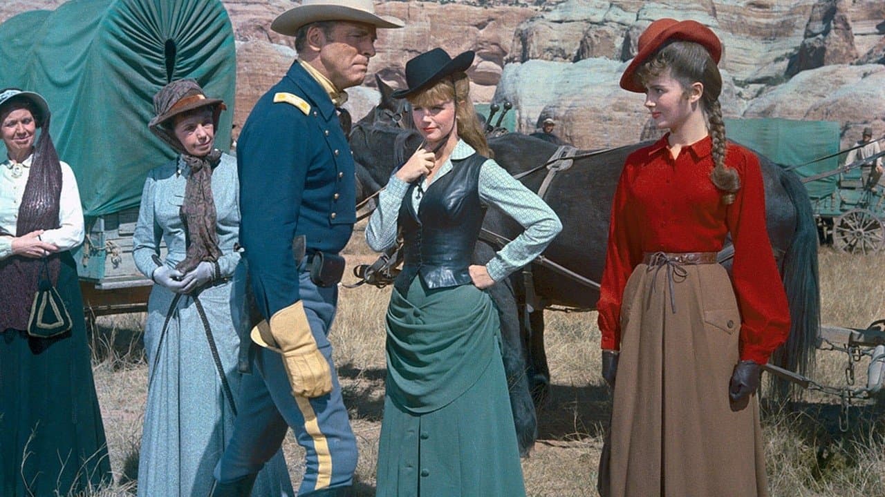 Sur la piste de la grande caravane backdrop